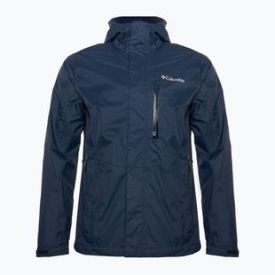 Vyriška striukė nuo lietaus Columbia Pouring Adventure III collegiate navy