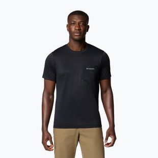 Vyriški marškinėliai Columbia Hike Pocket Crew black