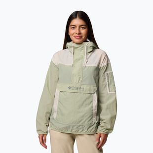 Moteriška striukė nuo vėjo Columbia Challenger II Windbreaker safari/dark stone