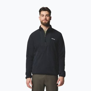 Vyriškas džemperis Columbia Sequoia Grove Half Zip Fleece black