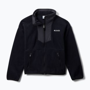 Vaikiškas flisinis džemperis Columbia Sequoia Grove Full Zip Fleece black