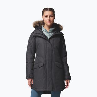 Moteriškas pašiltintas paltas Columbia Suttle Mountain Long Insulated black