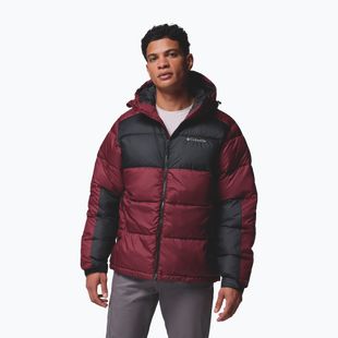Vyriška pašiltinta striukė Columbia Pike Lake II Hooded rich wine/black