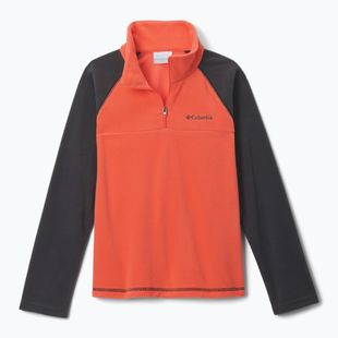Vaikiškas flisinis džemperis Columbia Glacial Half Zip zing/shark