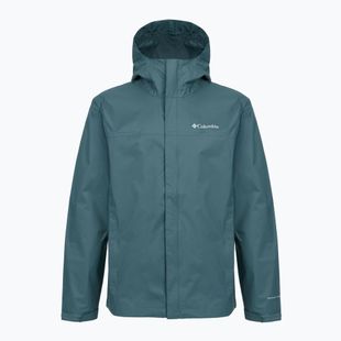 Vyriškas žygio džemperis Columbia Triple Canyon Grid Fleece Full Zip II compass blue heather/black