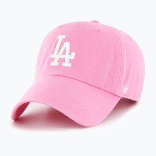 Kepuraitė su snapeliu 47 Brand MLB Los Angeles Dodgers CLEAN UP rose