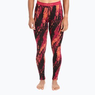 Moteriškos termo kelnės Icebreaker 250 Vertex Sedimentary cherry/flash/black/j