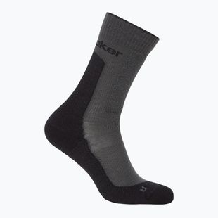 Moteriškos kojinės icebreaker Merino Hike+ Medium Crew obsidian/black