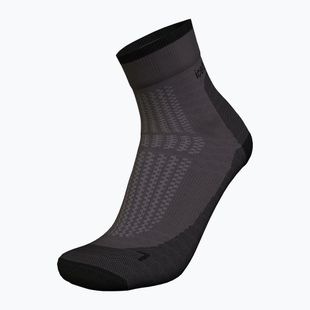 Moteriškos žygio kojinės icebreaker Merino Hike+ Ultralight Quarter obsidian/black