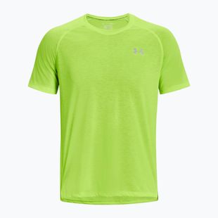 Under Armour Streaker vyriški bėgimo marškinėliai laimo žalia 1361469-369