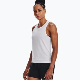 Under Armour moteriški bėgimo marškinėliai Seamless Stride Singlet white 1375697