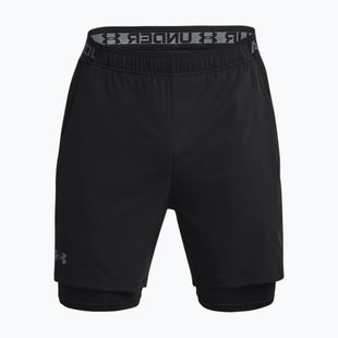 Under Armour Vanish Woven 2In1 Sts vyrų treniruočių šortai juodi 1373764