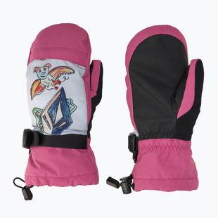 Vaikiškos snieglentės pirštinės Volcom Day Saver Youth Mitt blurred violet