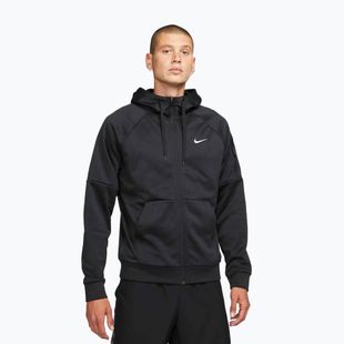 Vyriškas treniruočių džemperis Nike Therma Fit Full-Zip black/black/white