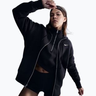 Moteriškas džemperis Nike Sportswear Phoenix Fleece black/sail