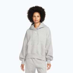 Moteriškas džemperis Nike Sportswear Phoenix Fleece Oversized dark grey heather/sail