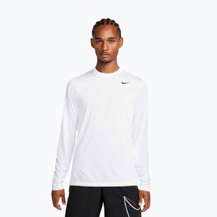 Vyriški treniruočių marškinėliai ilgomis rankovėmis Nike Dri-FIT Legend white/black