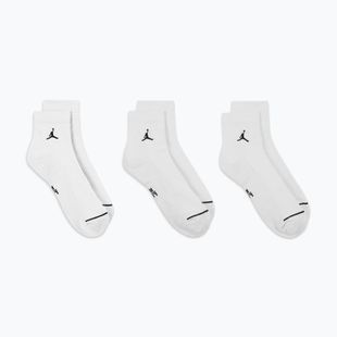 Kojinės Nike Jordan Everyday Ankle 3 poros white/black