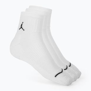 Kojinės Nike Jordan Everyday Ankle 3 poros white/black