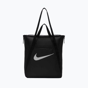 Moteriškas treniruočių krepšys Nike Gym 28 l juodas/juodas/baltas