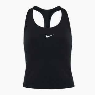Nike Dri-Fit Swoosh Big Kids treniruočių marškinėliai juoda/balta