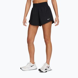 Moteriški šortai Nike One Dri-Fit High-Waisted 3" 2In1 black