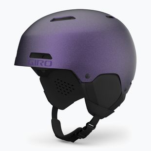 Slidinėjimo šalmas Giro Ledge FS matte black/purple pearl