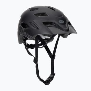 Vaikiškas dviračio šalmas Bell Sidetrack wavy checks/matte black