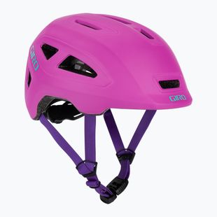 Vaikiškas dviračio šalmas Giro Scamp II Jr matte purple