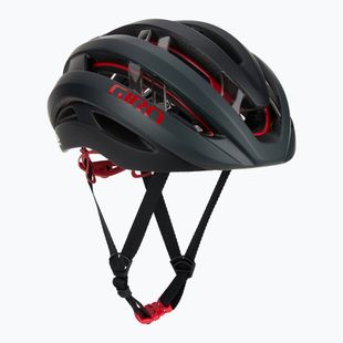 Dviračio šalmas Giro Aries Spherical MIPS matte carbon red