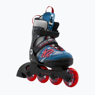 Vaikiški riedučiai K2 Eddie Pro gray/blue