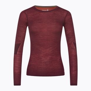 Termoaktyvus moteriškas džemperis Smartwool Intraknit Merino 200 Crew black cherry