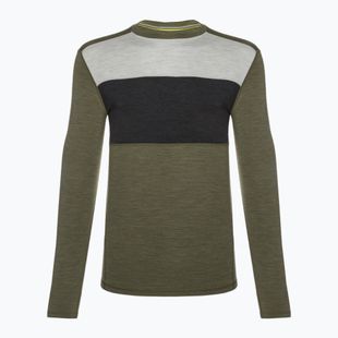 Vyriški Smartwool Classic Thermal Merino Base Layer Colorblock Crew Boxed Green SW016354K66 termo marškinėliai