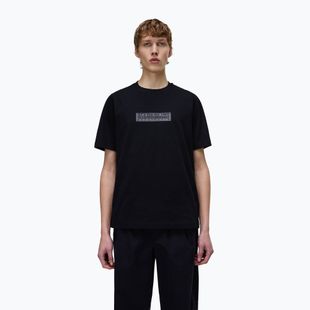 Vyriški marškinėliai Napapijri S-Box Logo black beauty