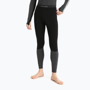 Vyriškos termo kelnės Icebreaker ZoneKnit 200 black/jet heather/cb