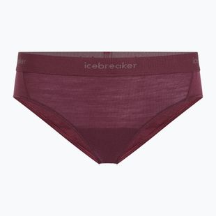 Moteriškoi termo apatiniai Icebreaker Merino 125 Cool-Lite Sprite Hipster dark berry