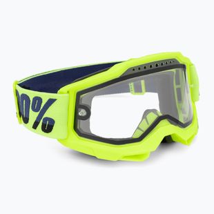 Dviračių akiniai 100 % Accuri 2 Enduro MTB fluo/yellow/clear