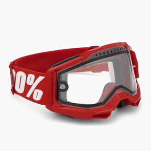 Dviračių akiniai 100 % Accuri 2 Enduro MTB neon/red/clear