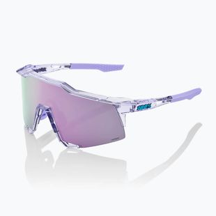 Akiniai nuo saulės 100 % Speedcraft polished translucent lavender/hiper lavender mirror