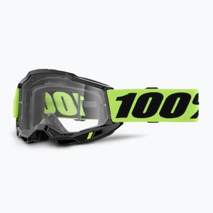 Dviračių akiniai 100% Accuri 2 OTG neon yellow/clear