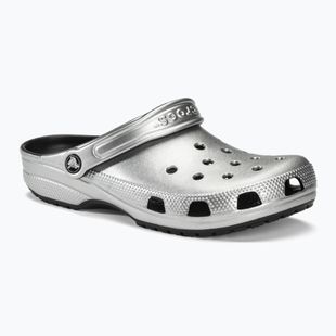 Šlepetės Crocs Classic silver/metallic