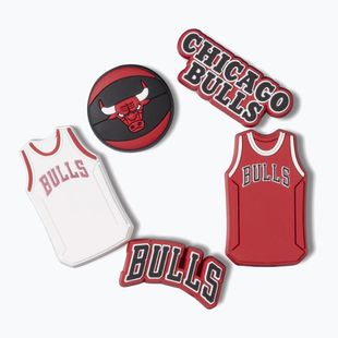 Prisegtukai Crocs Jibbitz™ NBA Chicago Bulls 5 vnt.