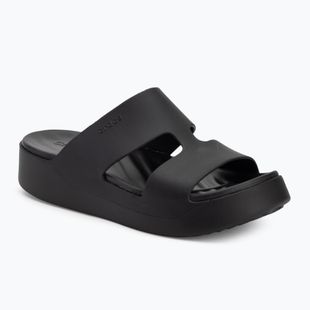 Moteriškos šlepetės Crocs Gateway Platform H-Strap black