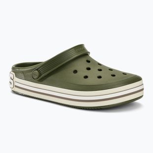 Šlepetės Crocs Off Court Logo Clog army green