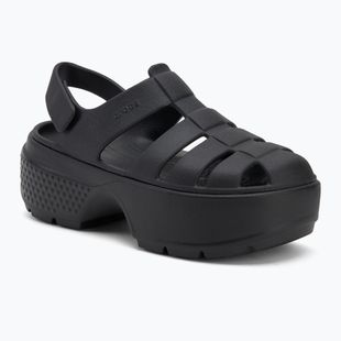 Moteriški sandalai  Crocs Stomp Fisherman Sandal black