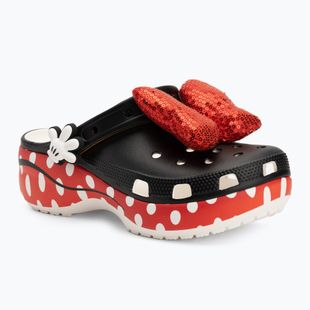 Vaikiškos šlepetės Crocs Minnie Mouse Classic Platform Clog white