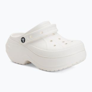 Moteriškos šlepetės Crocs Bella white