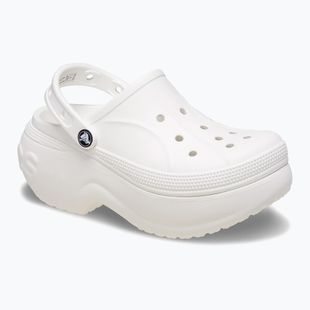 Moteriškos šlepetės Crocs Bella white