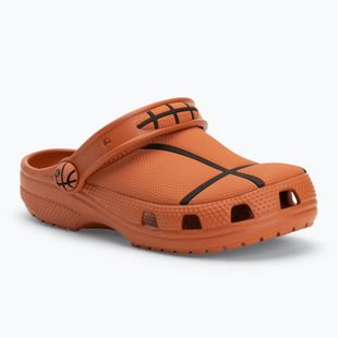 Vaikiškos šlepetės Crocs Classic Basketball Clog K sienna