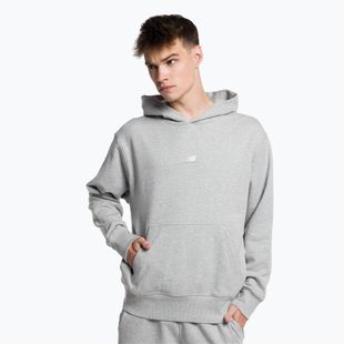 Vyriški treniruočių marškinėliai New Balance Athletics Remastered Graphic French Terry Grey MT31502AG